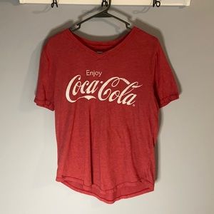 Red coke tee